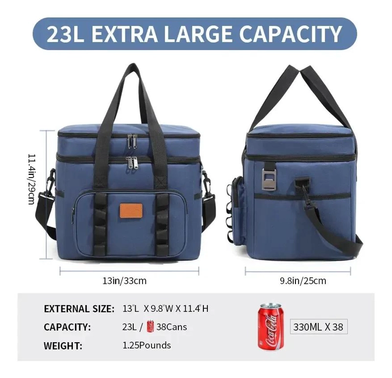 BOLSO TE RMICO MULTIUSOS CON CAPACIDAD DE 23 LITROS Y TRIPLE AISLAMIENTO - 3