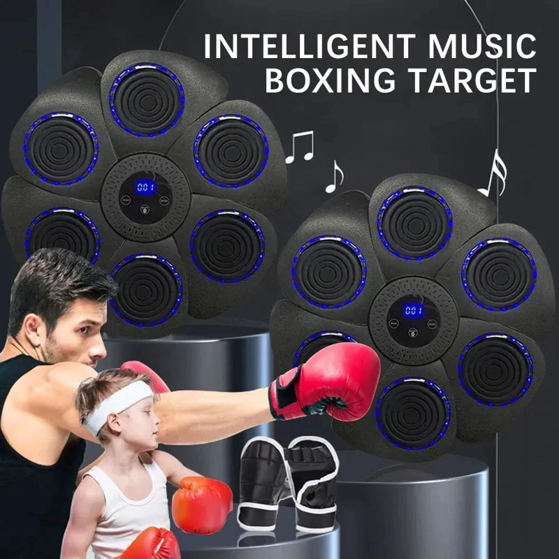 MAQUINA DE BOXEO ELECTRONICA CON MUSICA Y 9 NIVELES AJUSTABLES - 4