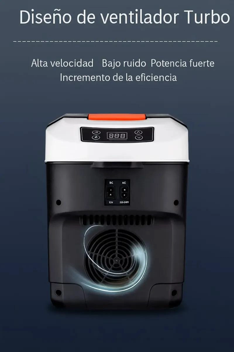 REFRIGERADOR PORTATIL PARA AUTO CON CAPACIDAD DE 22 LITROS Y CONTROL DE ENFRIADO - 2