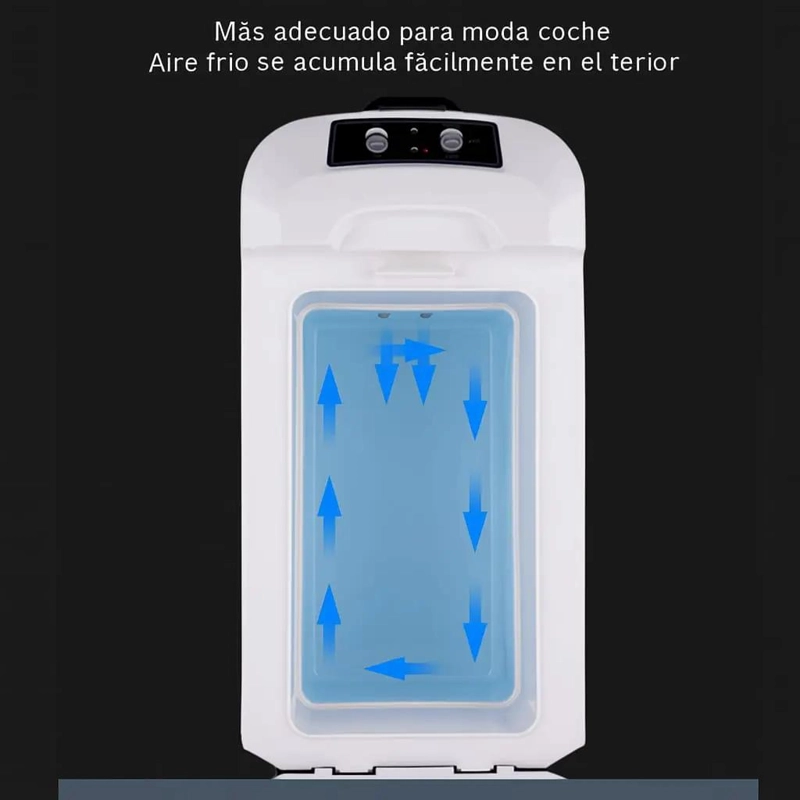 REFRIGERADOR PORTATIL PARA AUTO CON CAPACIDAD DE 22 LITROS Y CONTROL DE ENFRIADO - 5