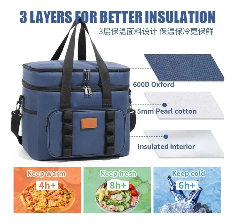 BOLSO TE RMICO MULTIUSOS CON CAPACIDAD DE 23 LITROS Y TRIPLE AISLAMIENTO - 4