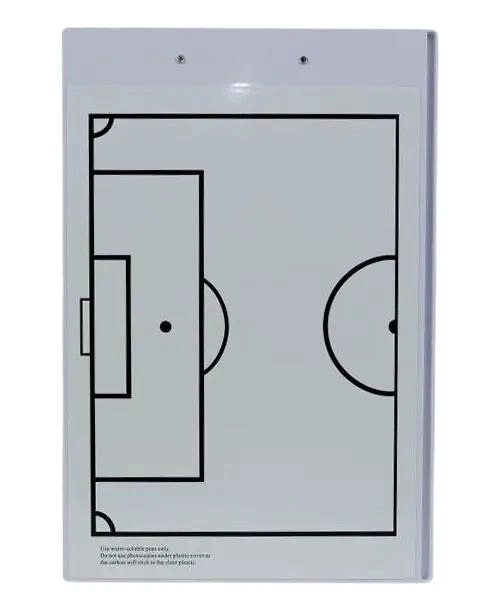 PIZARRA TACTICA BLANCA PARA FUTBOL CON MARCADOR Y SOPORTE - 1