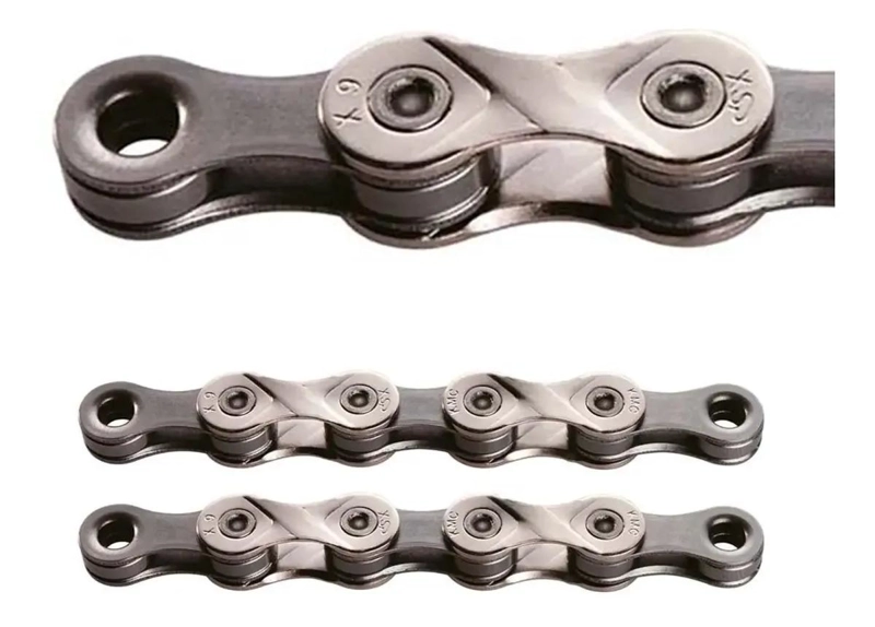 CADENA PARA BICICLETA DE 9 VELOCIDADES COMPATIBLE CON MTB Y RUTA - 1