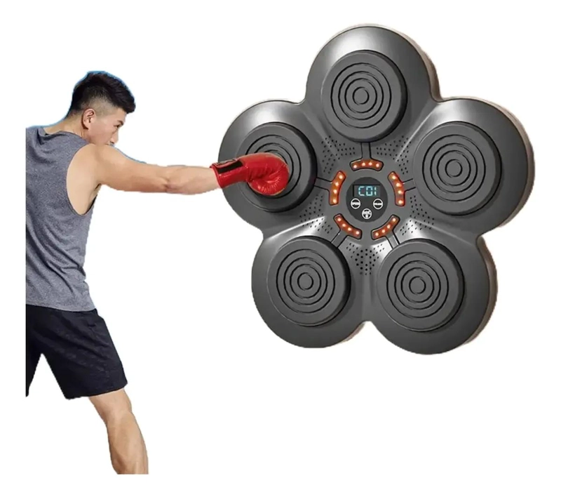 MAQUINA ELECTRONICA PARA ENTRENAMIENTO DE BOXEO SIN GUANTES CON MODOS AJUSTABLES - 3