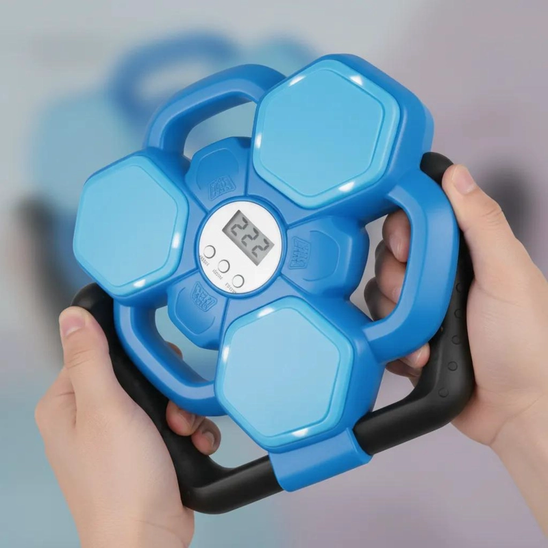MAQUINA DE BOXEO CON LUZ Y CONEXION BLUETOOTH PARA JUEGO MUSICAL - 2