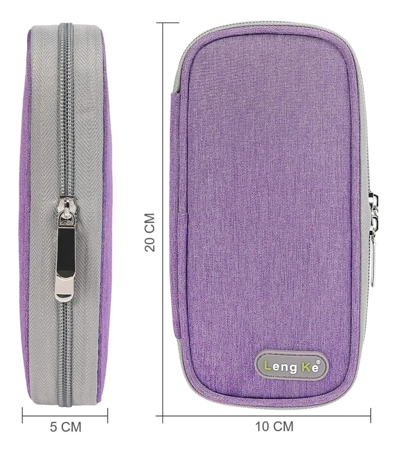 BOLSO DE VIAJE CON COMPARTIMENTO COOLER PARA MEDICAMENTOS E INSULINA - 2