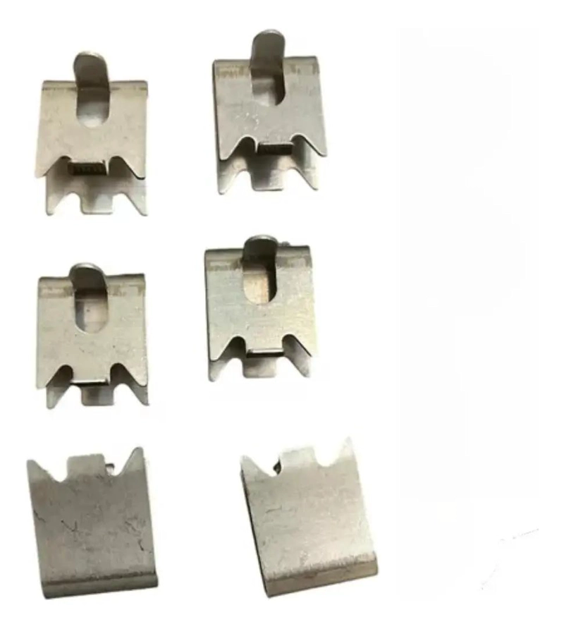 SET DE 12 GANCHOS METALICOS PARA SOPORTE DE COOLER Y VENTILADOR - 4