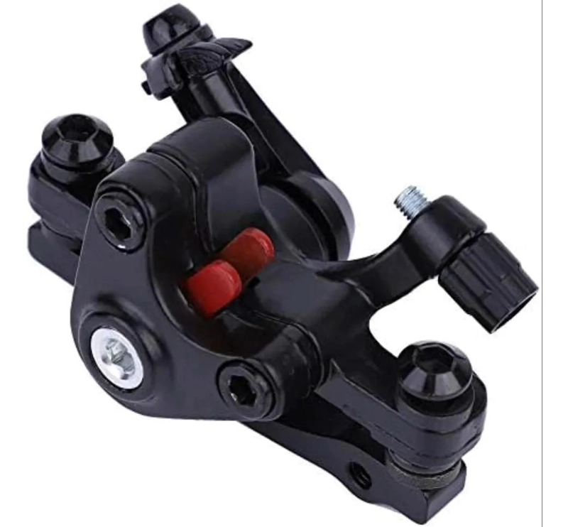 CALIPER DE FRENO MECANICO PARA BICICLETA CON DISCO DELANTERO Y TRASERO - 1