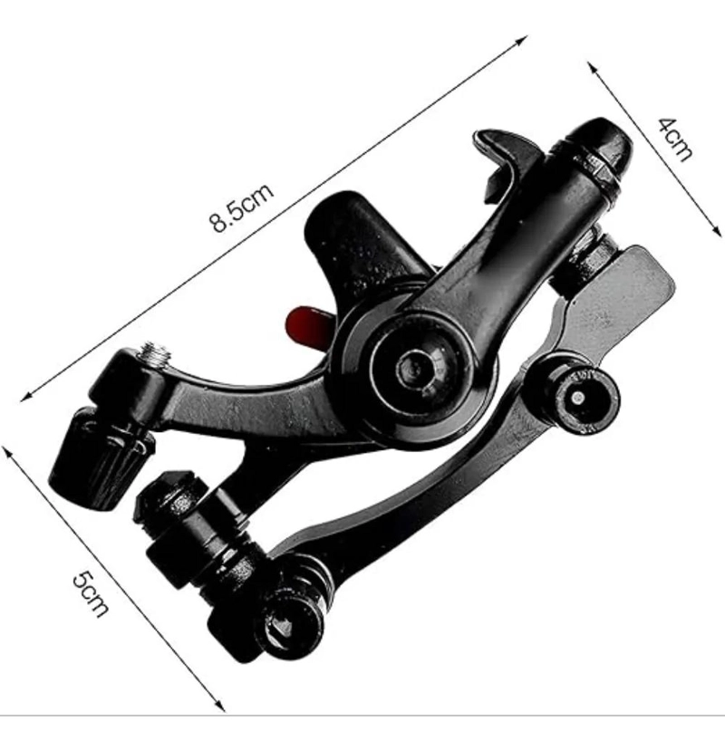 CALIPER DE FRENO MECANICO PARA BICICLETA CON DISCO DELANTERO Y TRASERO - 3