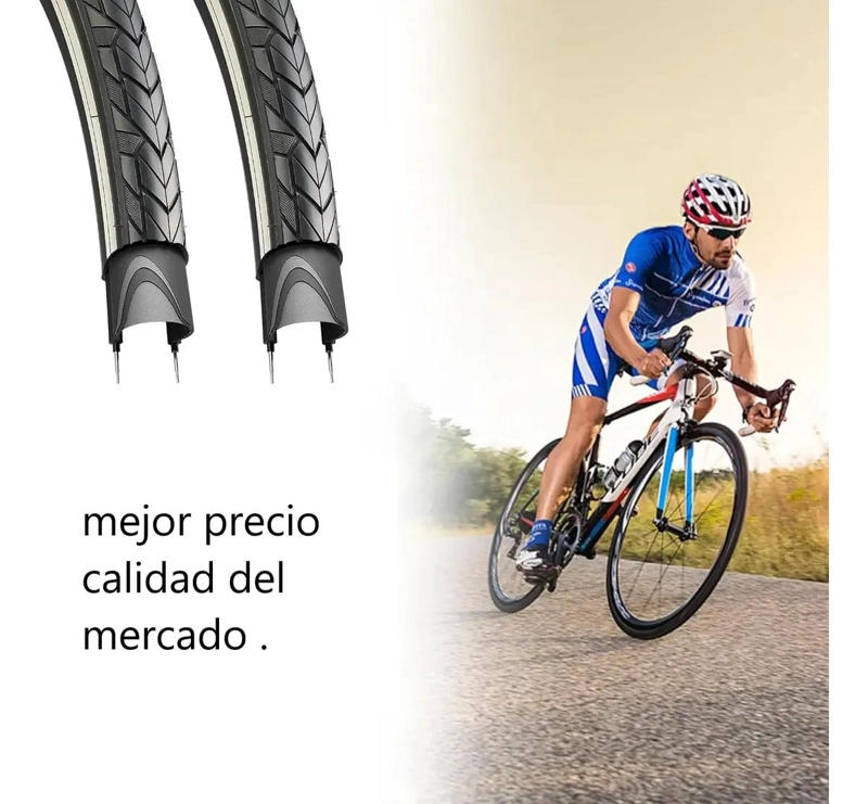 NEUMATICOS PARA BICICLETA 700X28C PLEGABLES PARA HIBRIDO Y PISTA - 3