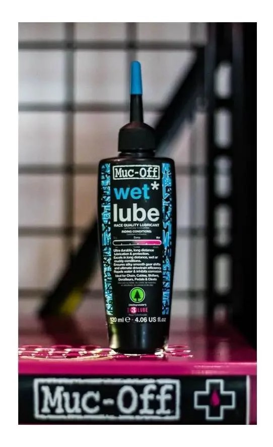 ACEITE LUBRICANTE PARA BICICLETA EN CONDICIONES HUMEDAS 120 ML - 1