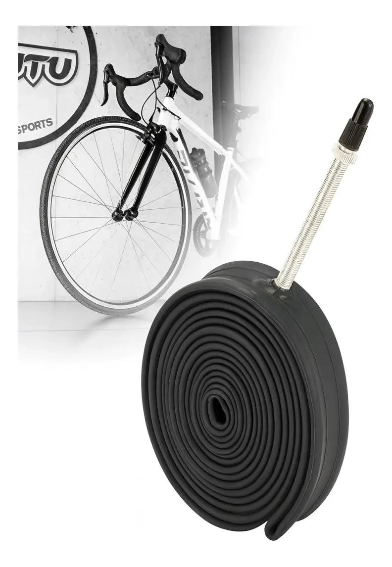 PAR DE CAMARAS PARA BICICLETA ARO 700X28 CON VALVULA FRANCESA - 2