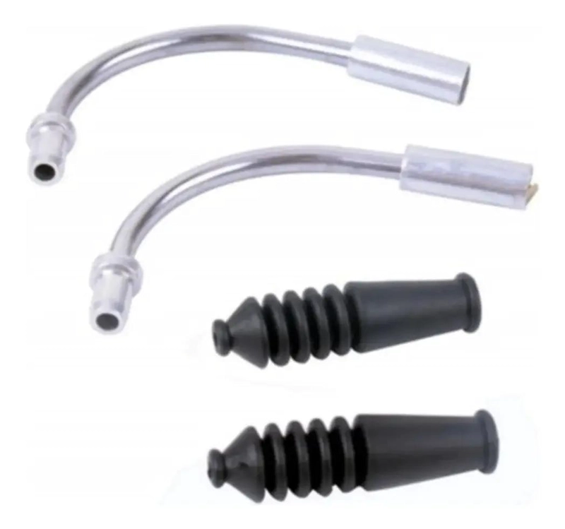 KIT COMPLETO DE FRENOS V-BRAKE DE ACERO PARA BICICLETA - 3