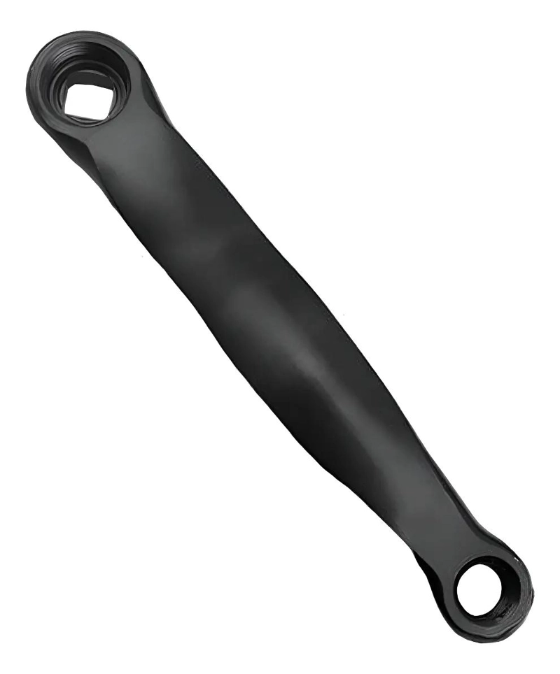 BIELA IZQUIERDA PARA BICICLETAS DE MOTOR CUADRADO Y SPINNING - 1