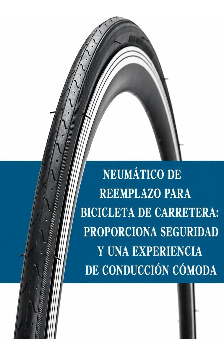 JUEGO DE 2 NEUMATICOS PLEGABLES PARA BICICLETA ARO 700X25C CON 2 CAMARAS - 4