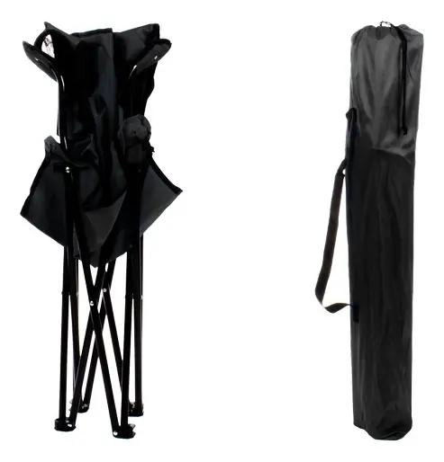 SILLA PLEGABLE PARA CAMPING CON ESTRUCTURA DE ALUMINIO Y BOLSA DE TRANSPORTE - 1