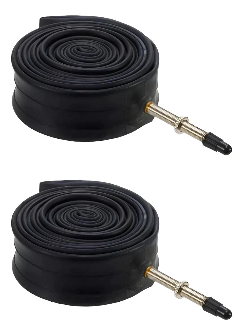 CAMARAS PARA BICICLETA 700X25C CON VALVULA FRANCESA DE 60MM PACK 2 - 1