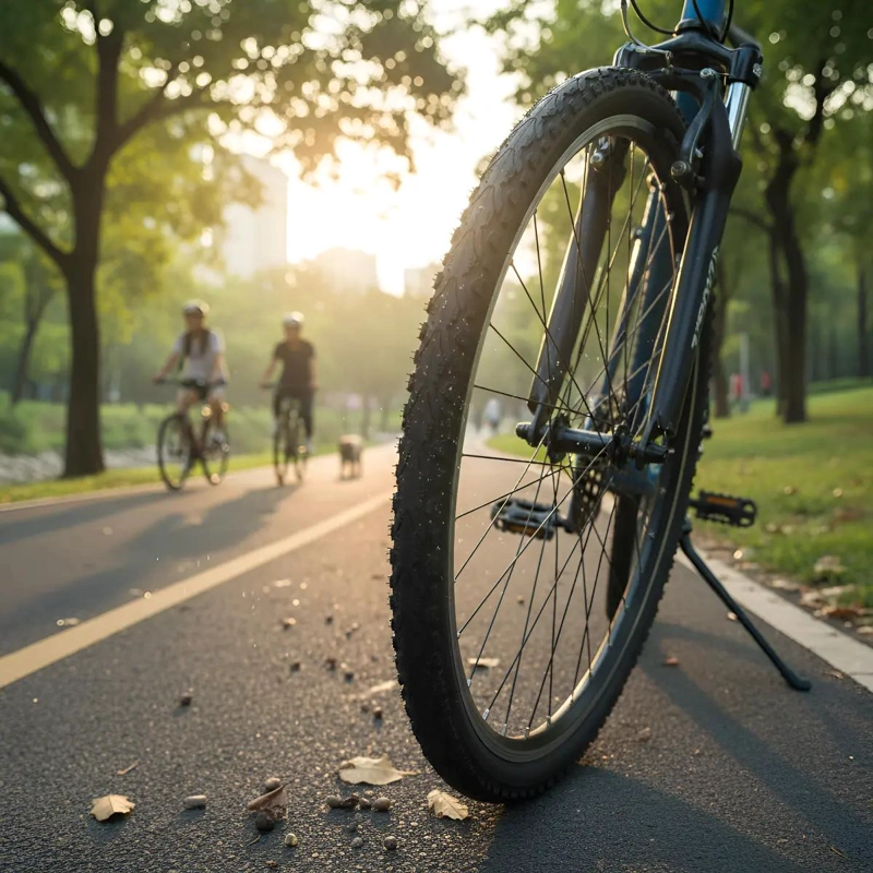 NEUMATICO PARA BICICLETA ARO 26X1.75 CON ALAMBRE RESISTENTE - 3