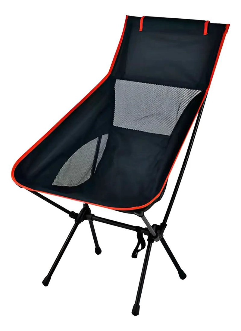 SILLA PLEGABLE PARA CAMPING Y PLAYA CON DISEÑO LARGO PARA MAYOR COMODIDAD - 1