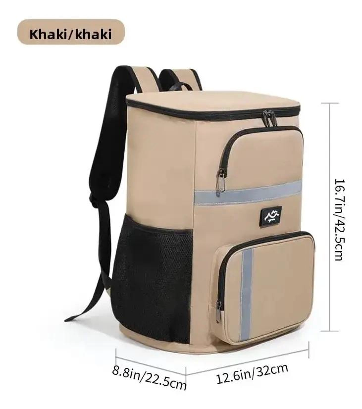 MOCHILA TE RMICA PARA PICNIC CON AISLAMIENTO TIPO COOLER - 2