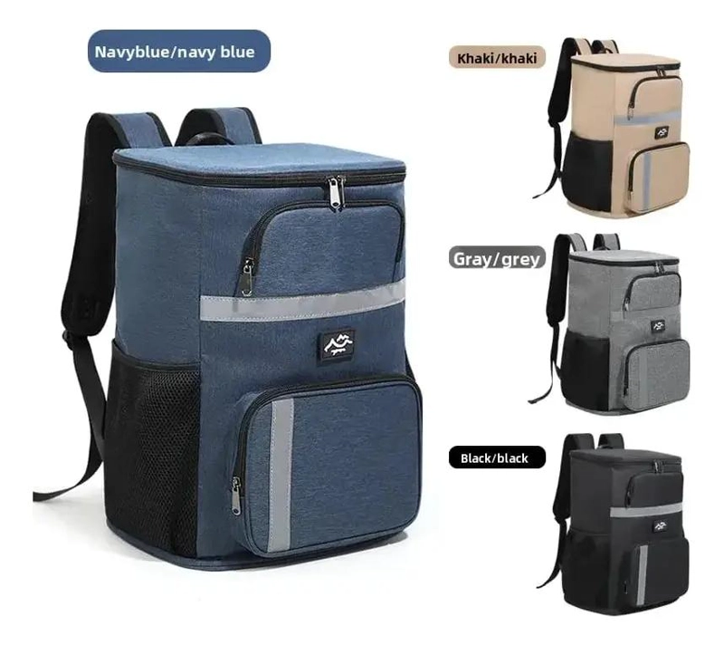 MOCHILA TE RMICA PARA PICNIC CON AISLAMIENTO TIPO COOLER - 3