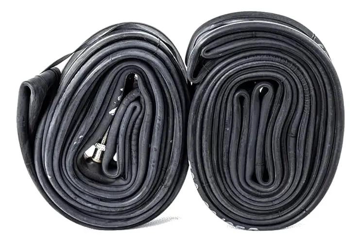 PAR DE CAMARAS PARA BICICLETA ARO 700X28C CON VALVULA FRANCESA - 2