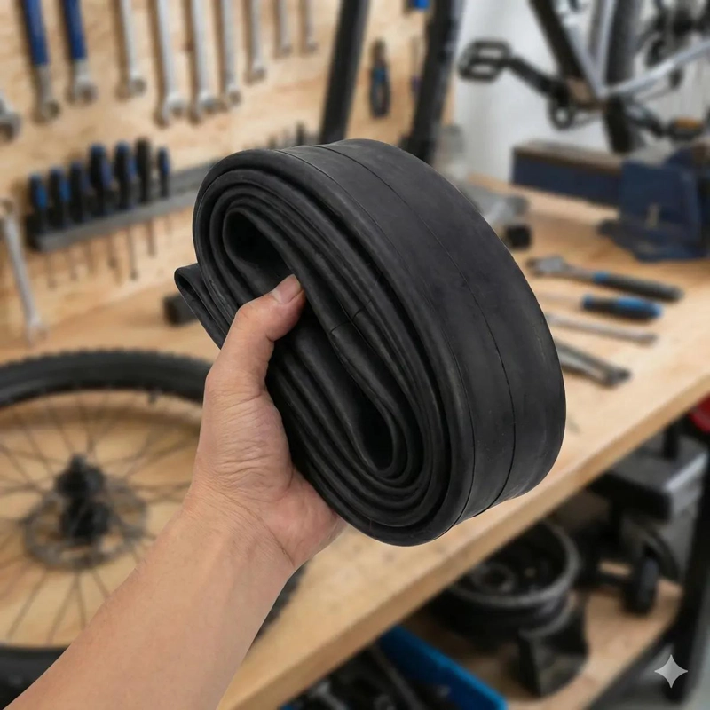CAMARA PARA NEUMATICO 20X4 CON VALVULA SCHRADER PARA BICICLETAS - 4