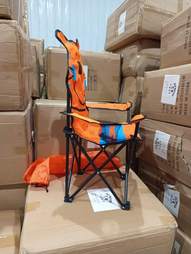 SILLA PLEGABLE PARA NIÑOS CON BOLSO Y PORTAVASO IDEAL PARA PLAYA Y CAMPING - 4