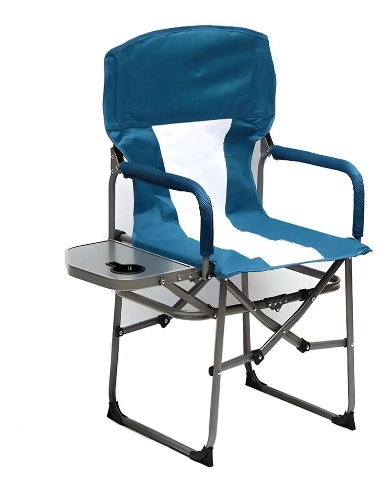 SILLA PLEGABLE PORTATIL PARA PLAYA Y CAMPING CON PORTA VASOS INTEGRADO - 3