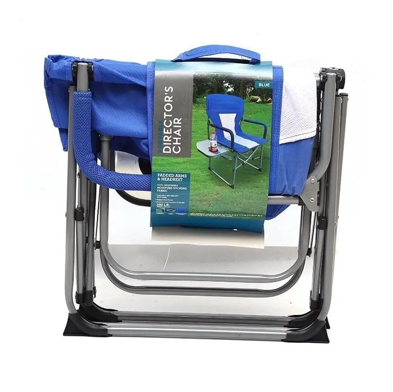 SILLA PLEGABLE PARA CAMPING Y PESCA CON PORTAVASOS Y MESA INTEGRADA - 5