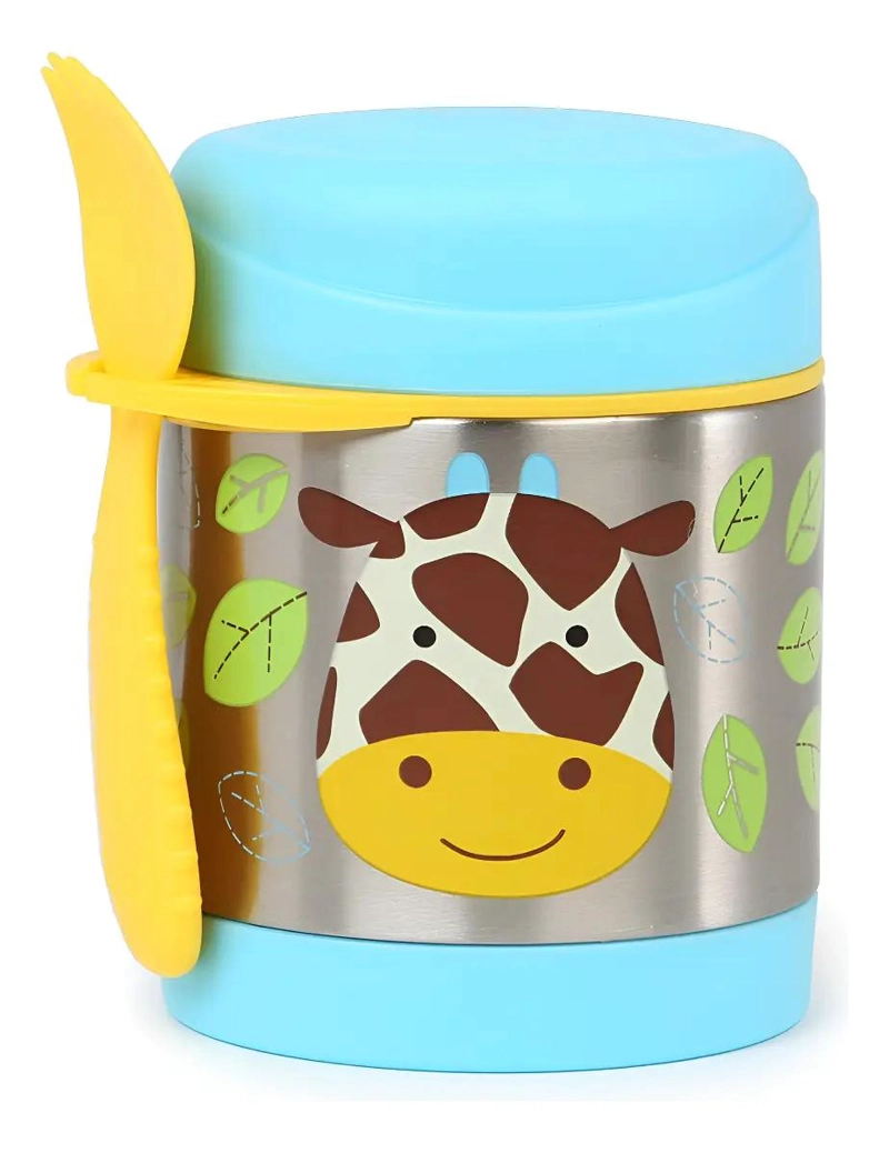 TERMO PARA COMIDA CON DISEÑO DE JIRAFA PARA MANTENER ALIMENTOS CALIENTES - 1