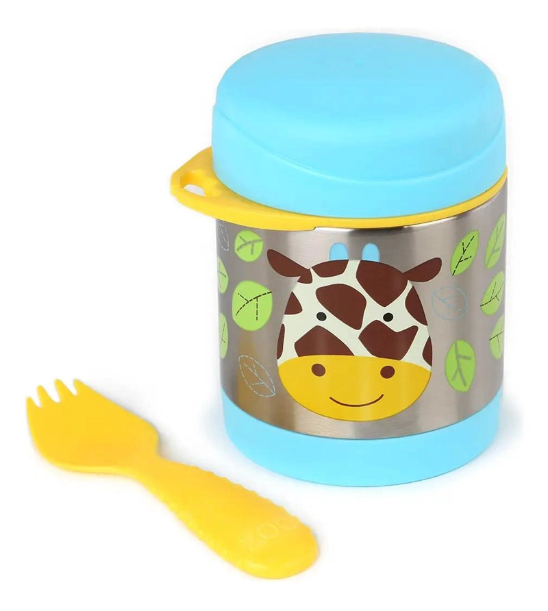 TERMO PARA COMIDA CON DISEÑO DE JIRAFA PARA MANTENER ALIMENTOS CALIENTES - 2