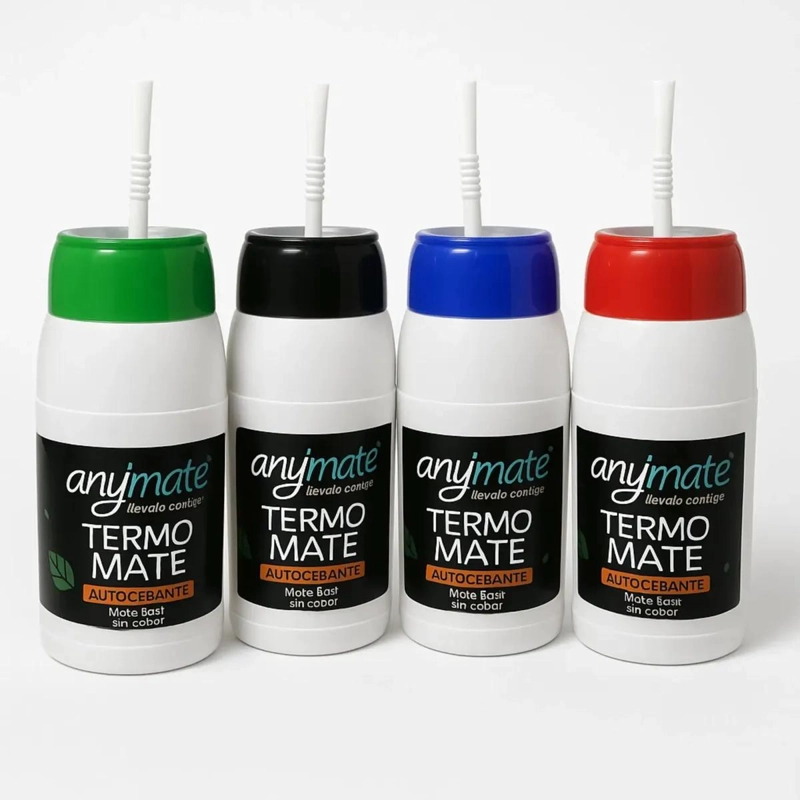 TERMO PARA MATE AUTOCEBANTE CON CAPACIDAD DE 500 ML - 1