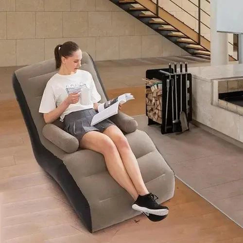 SILLON INFLABLE PORTATIL PARA EXTERIOR Y VIAJES DE 1 PLAZA - 5