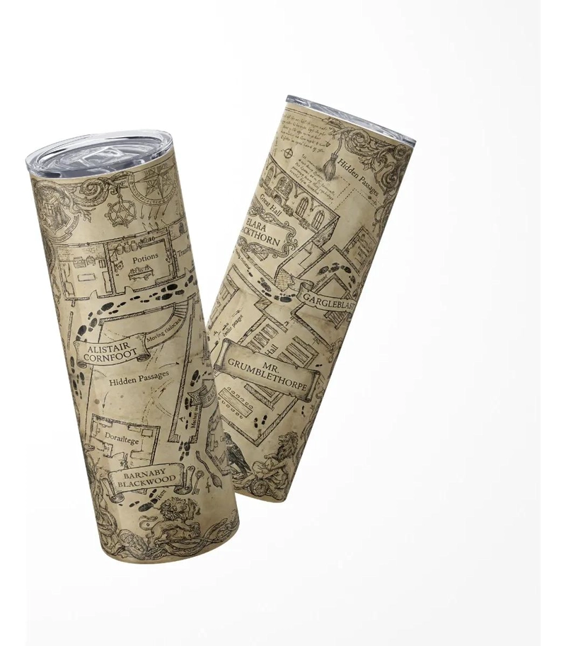 VASO TE RMICO CON DISEÑO DE MAPA MERODEADOR CAPACIDAD 600 ML - 1