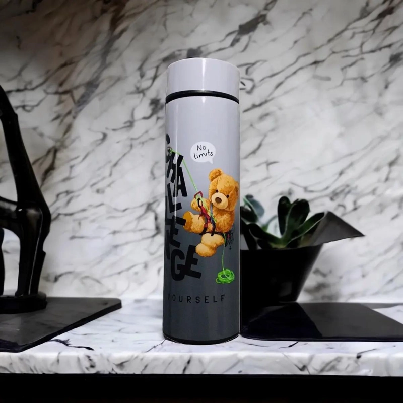 TERMO DIGITAL CON DISEÑO DE OSITO CAPACIDAD 500 ML - 4