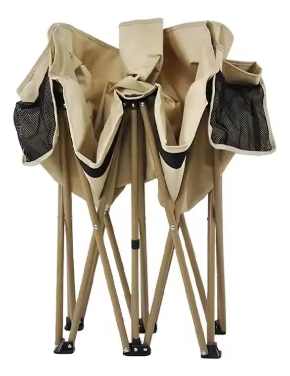 SILLA DE CAMPING PLEGABLE DOBLE PARA EXTERIORES Y ACTIVIDADES - 4