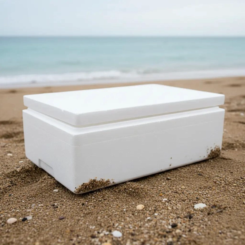 CAJA AISLANTE DE POLIESTIRENO EXPANDIDO DE 35 LITROS PARA CONSERVACION - 2
