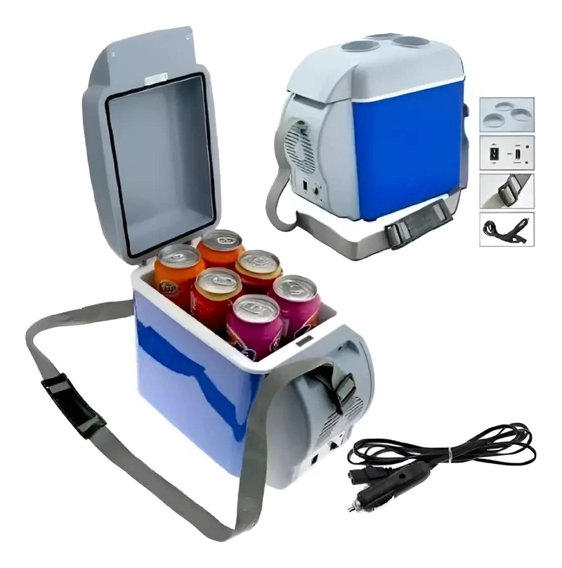 COOLER PORTATIL PARA AUTOMOVIL IDEAL PARA CAMPING Y VIAJES - 1
