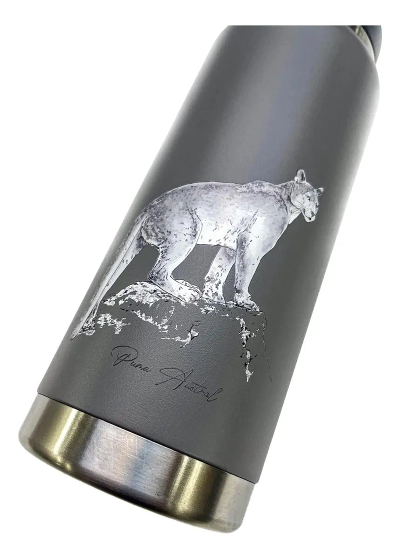 BOTELLA DE ACERO INOXIDABLE 750ML CON DOBLE PARED Y DISEÑO FAUNA CHILENA - 4