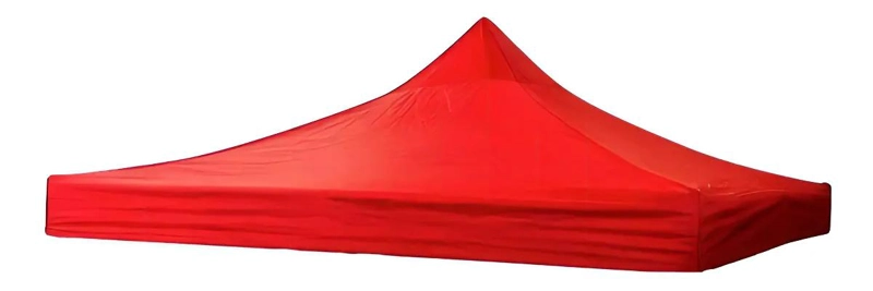 LONA PARA CARPA IMPERMEABLE DE 3 METROS POR 3 METROS COLOR ROJO - 1