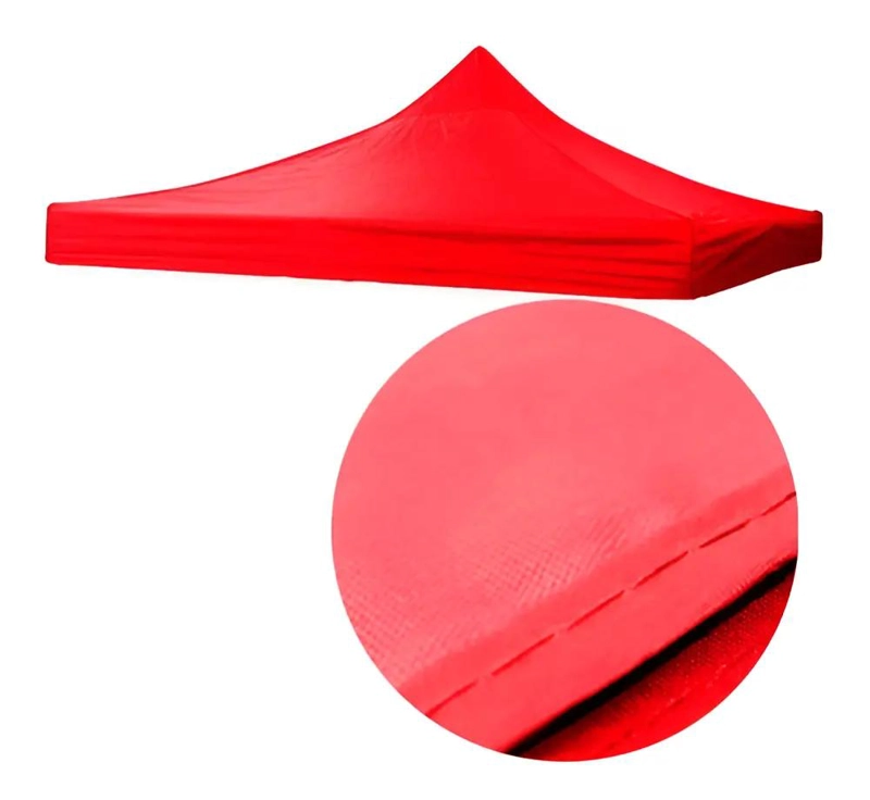 LONA PARA CARPA IMPERMEABLE DE 3 METROS POR 3 METROS COLOR ROJO - 2