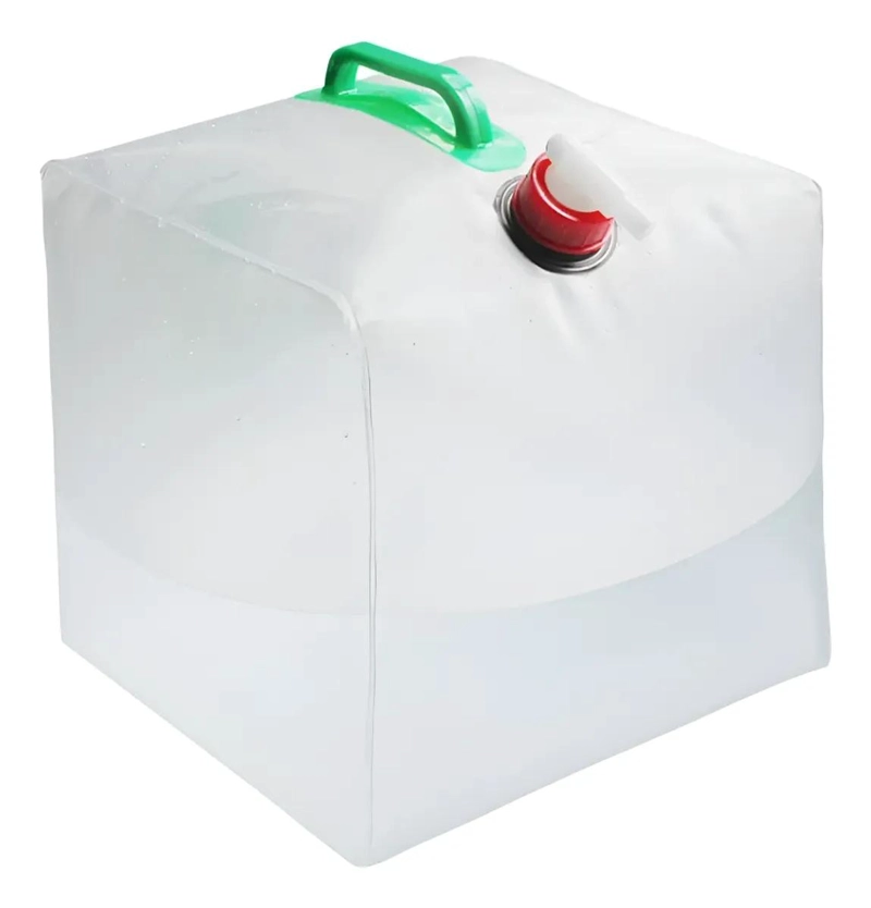 CONTENEDOR DE AGUA PLEGABLE PORTATIL DE 20 LITROS PARA CAMPING - 2