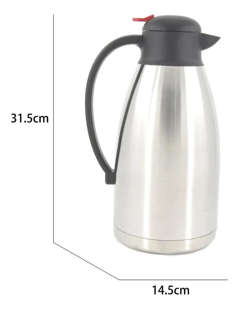 JARRA TERMO CON CAPACIDAD DE 2,5 LITROS PARA BEBIDAS CALIENTES Y FRIAS - 1