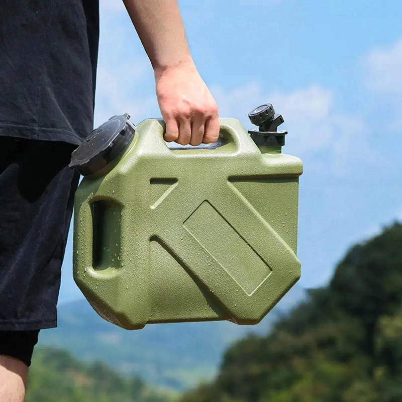 BIDON PORTATIL PARA AGUA DE 12 LITROS IDEAL PARA CAMPING Y ACTIVIDADES AL AIRE - 2