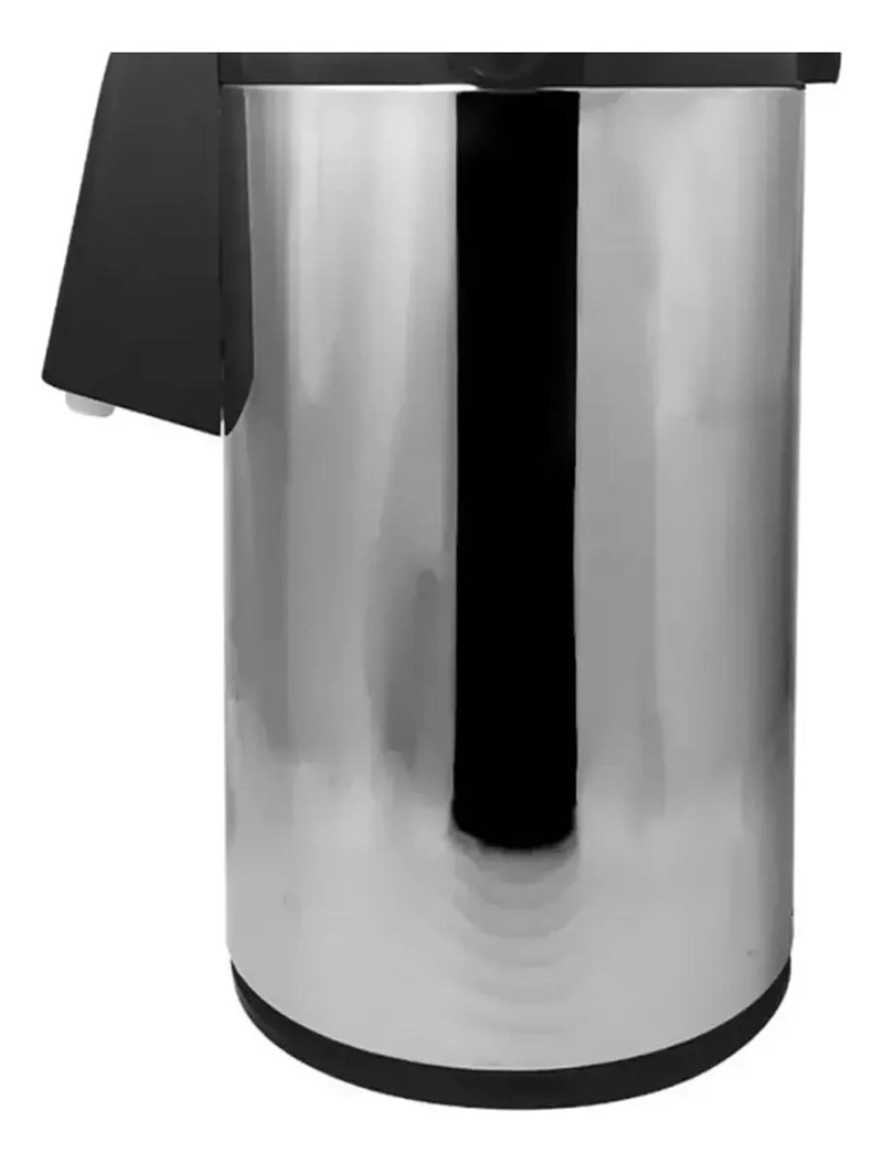 TERMO SIFON PARA BEBIDAS DE 3 LITROS COLOR NEGRO CON DISEÑO ELEGANTE - 3