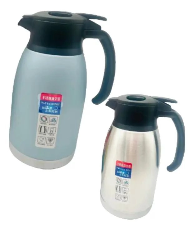 TERMO DE ACERO INOXIDABLE PARA LIQUIDOS FRIOS Y CALIENTES 1.5 LITROS - 2