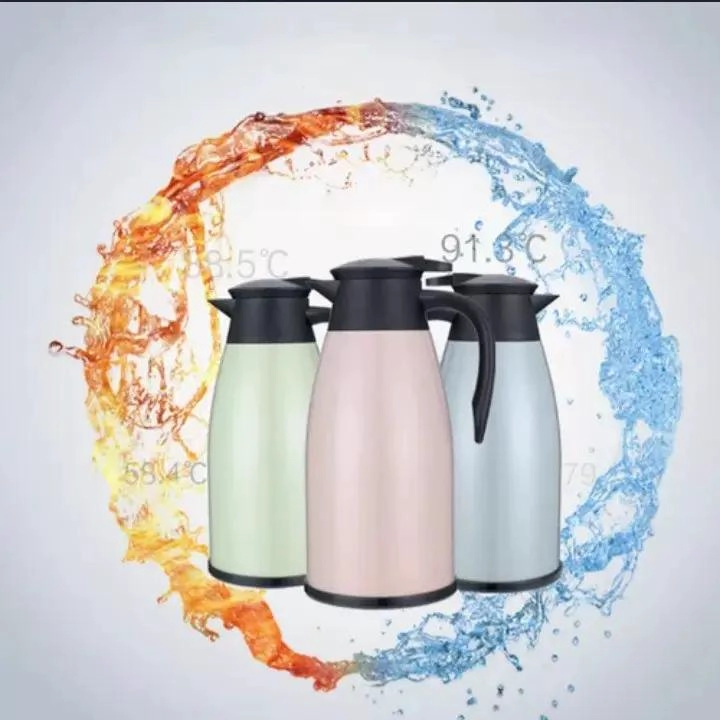 TERMO DE ACERO INOXIDABLE PARA LIQUIDOS FRIOS Y CALIENTES 1.5 LITROS - 3