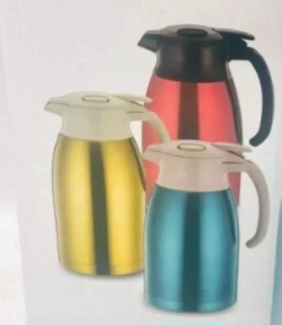 TERMO DE ACERO INOXIDABLE PARA LIQUIDOS FRIOS Y CALIENTES 1.5 LITROS - 4