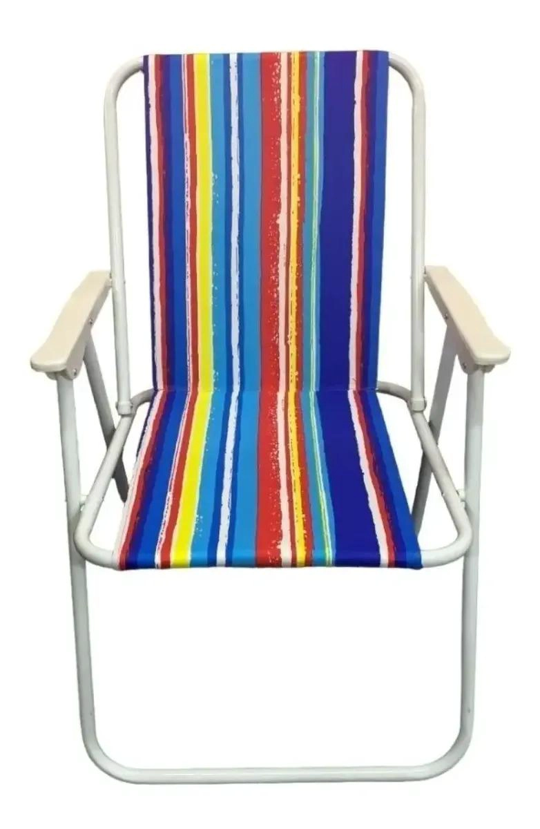 SILLAS PLEGABLES RESISTENTES PARA PLAYA, CAMPING Y PISCINA EN COLORES VARIADOS - 3